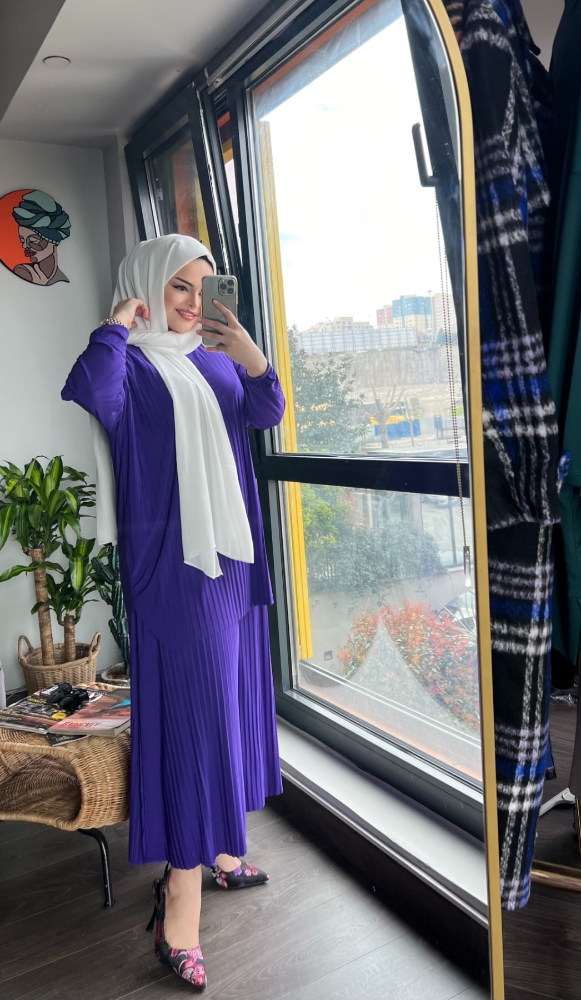 Resim Pilise Takım Mor