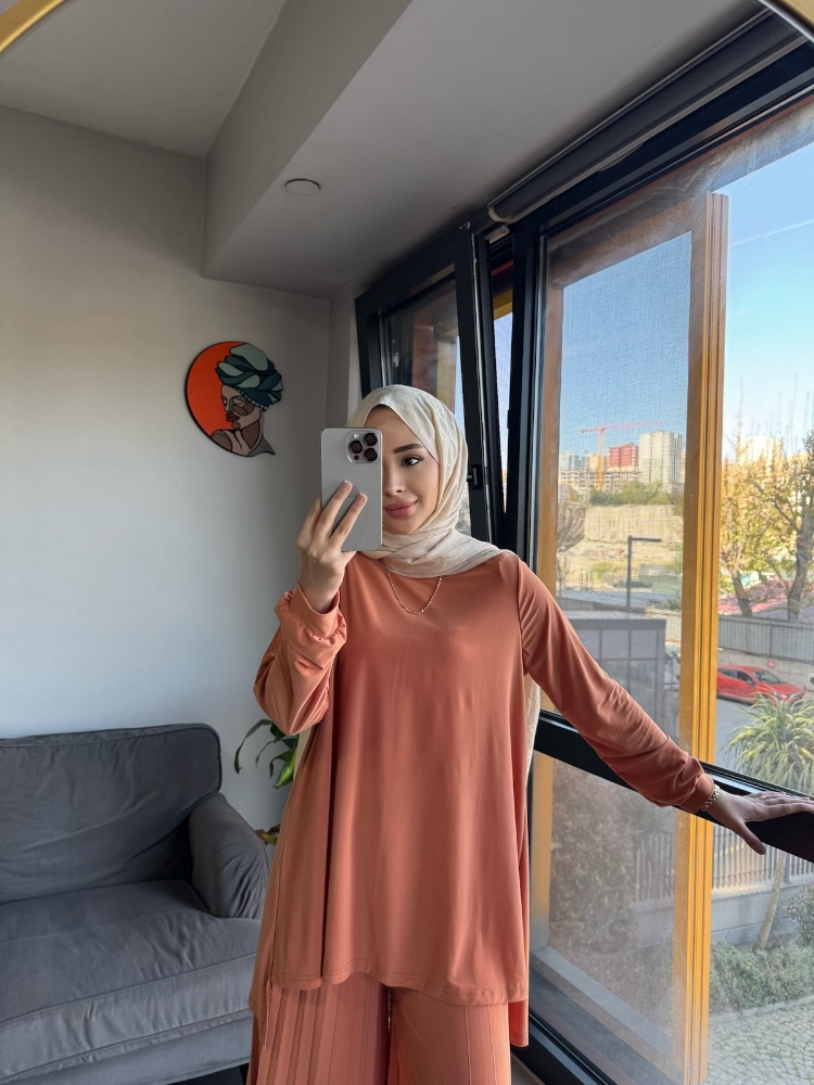 Resim  Lotus sandy ikili takım Somon